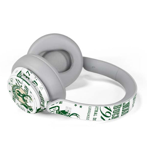 NBA Milwaukee Bucks Historic Blast New Surface Headphones Skin